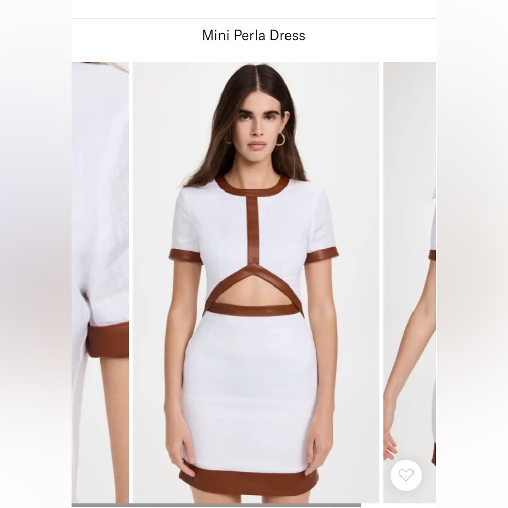 NWT STAUD mini Perla Dress like new size 14